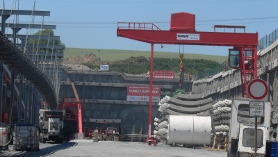 Double girder gantry crane GDMJ 40t/11,5m pro METROSTAV, Ejpovice