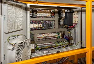 Electric switchboards for lifting equipment