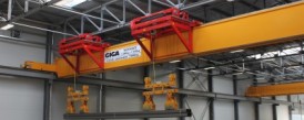 Crane fleet of GIGA met requirements for manipulation in SSI Schäfer