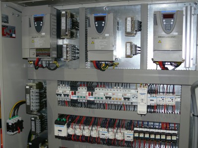 Bridge cranes and components of GIGA - electric switchboards