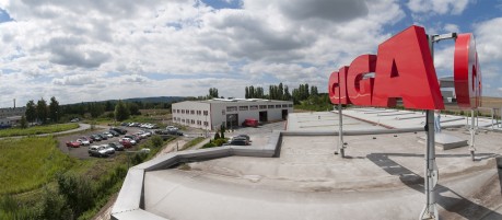 Cranes in Liberec