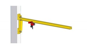 Wall-Mounted Jib Cranes