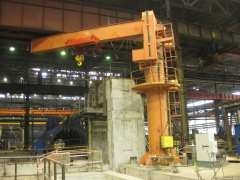 Hoist GHF 16000, incl. Inverter control, for a jib crane, Kazakhstan