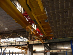 Cranes GDMJ 10t+10t-22,2m and GDMJ 12,5t-22,2m after reconstruction