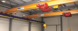 Article in Technika a Trh magazine - Crane of GIGA for SOLARCO Machinery Company