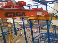 Mounting of the crane 165t and 125t