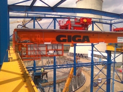 Mounting of the crane 165t and 125t