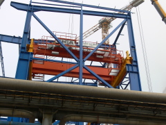 Mounting of the crane 165t and 125t