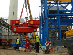 Mounting of the crane 165t and 125t