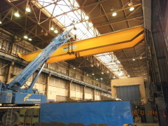 Mounting of the crane GDMJ 50t-20t-22,5m_1