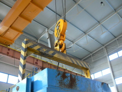 Bridge crane GDMJ 12,5t-27,9m after reconstruction