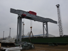 Winch GWF 50t/12m, MCE Nyíregyháza Kft, Hungary, after mounting