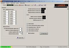 Setting of positioning in GIGAsoft