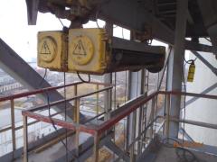 Original hoist in the cement plant in Sterlitamak