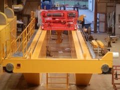 Production of bridge crane GDMJ 50t-20t-22,5m_5