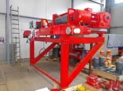 Production of cantilever hoists for SSI Schafer